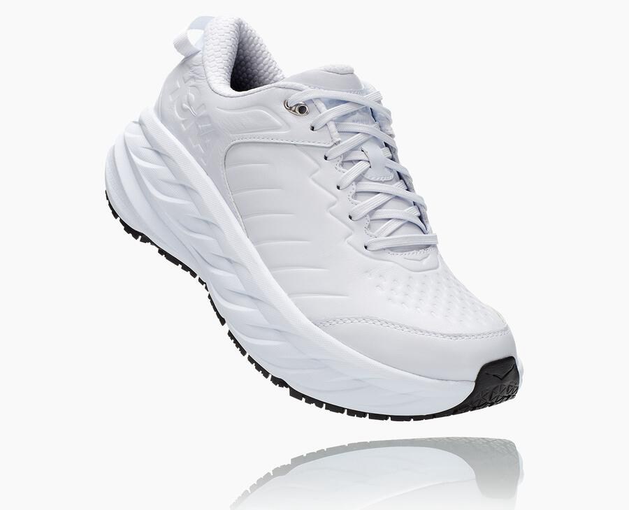 Tenis Hoka One One Masculino Branco - Bondi Sr - 385-QTUPVL